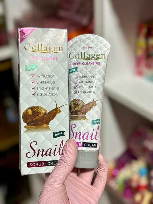 Collagen scrub pour le visage anti rides - Girlzbox