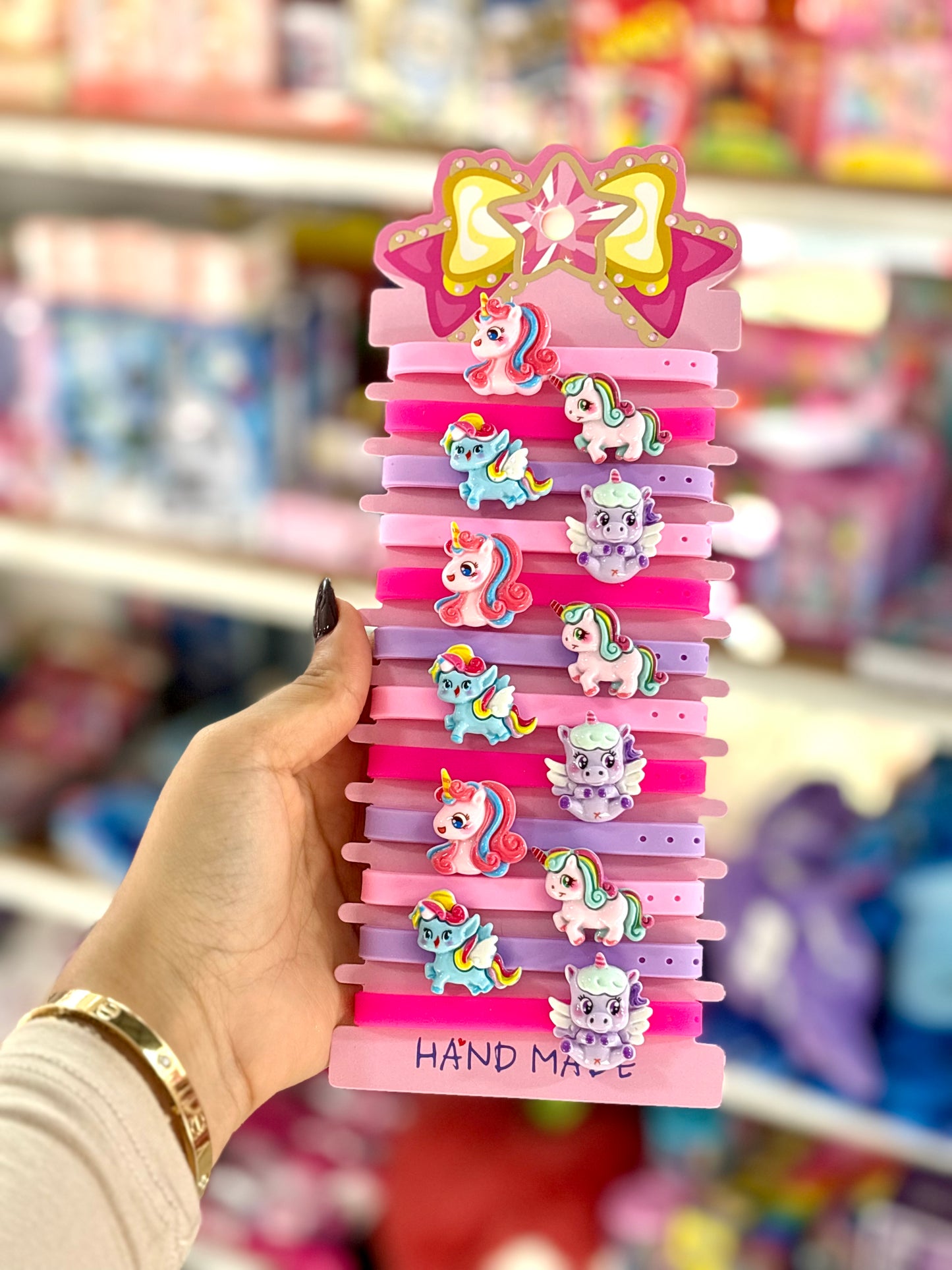 Bracelet pour petite fille unicorn - Girlzbox