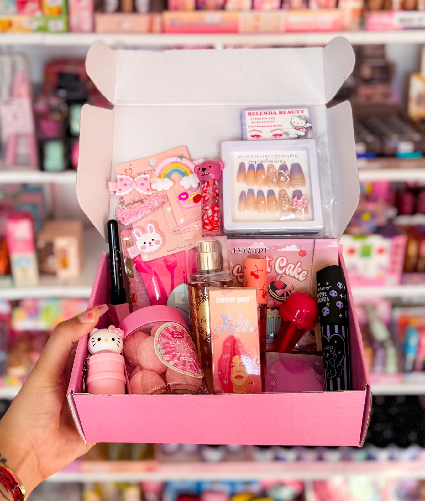 Pink extra cute box - Girlzbox