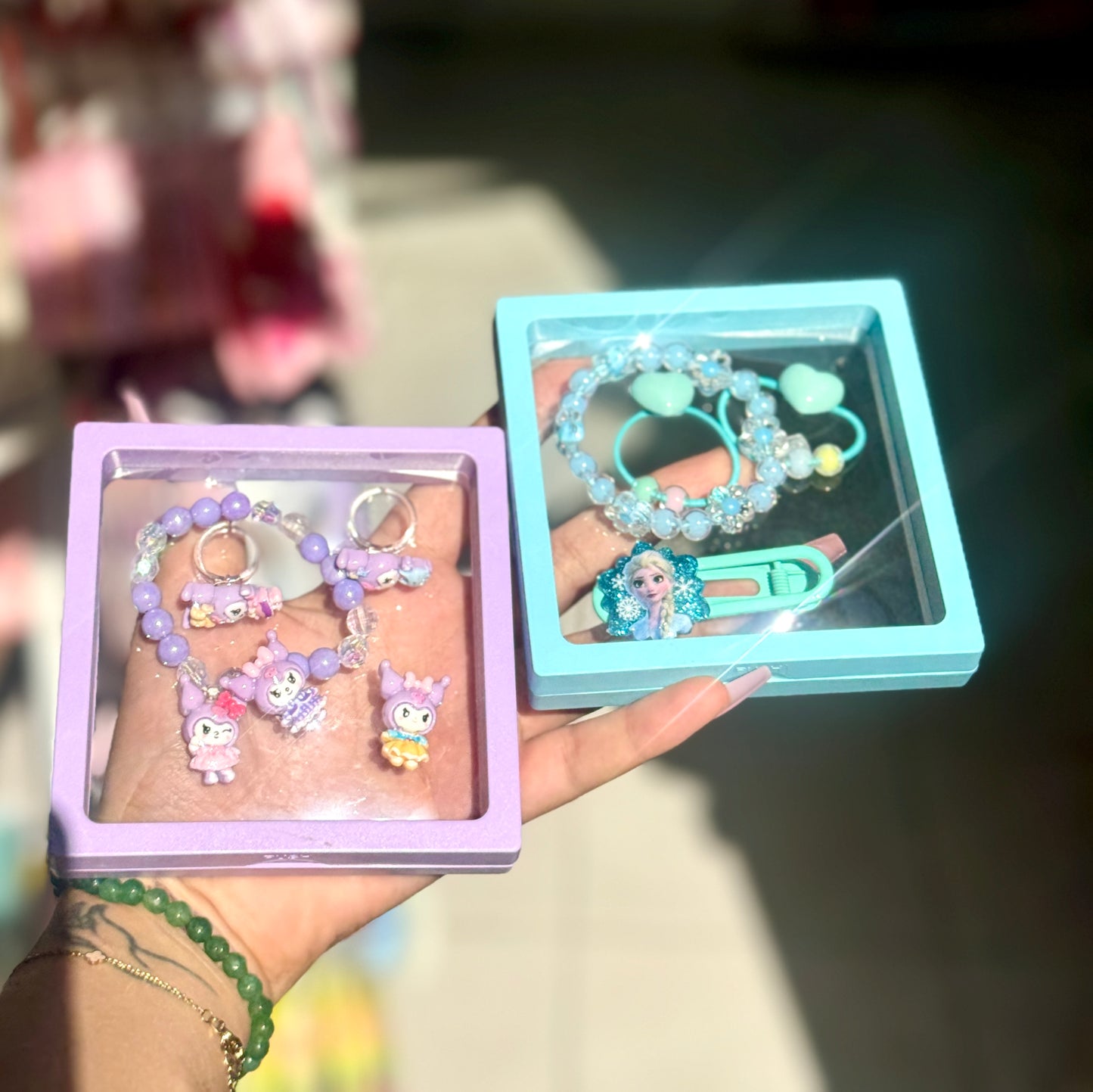 Pack accesoire pour fille motif aléatoire kuromi frozen - Girlzbox