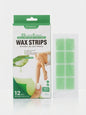 Wax strip 12pcs épilation aloevera - Girlzbox