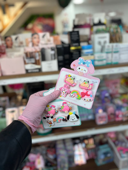 Barettes accessoires pour les cheveux sanrio - Girlzbox