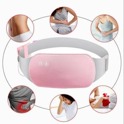 Ceinture Chauffante pour Règles Douloureuses – Massage Relaxant et Chaleur Apaisante