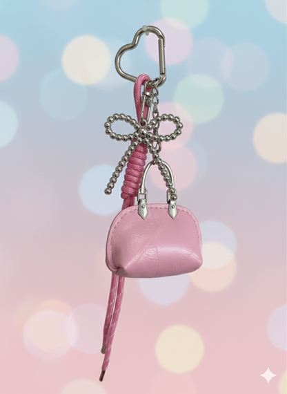 Mini sac porte clé et accessoires pour sac - Girlzbox