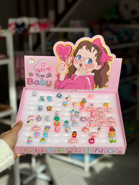 Bague pour enfants aléatoire- Girlzbox