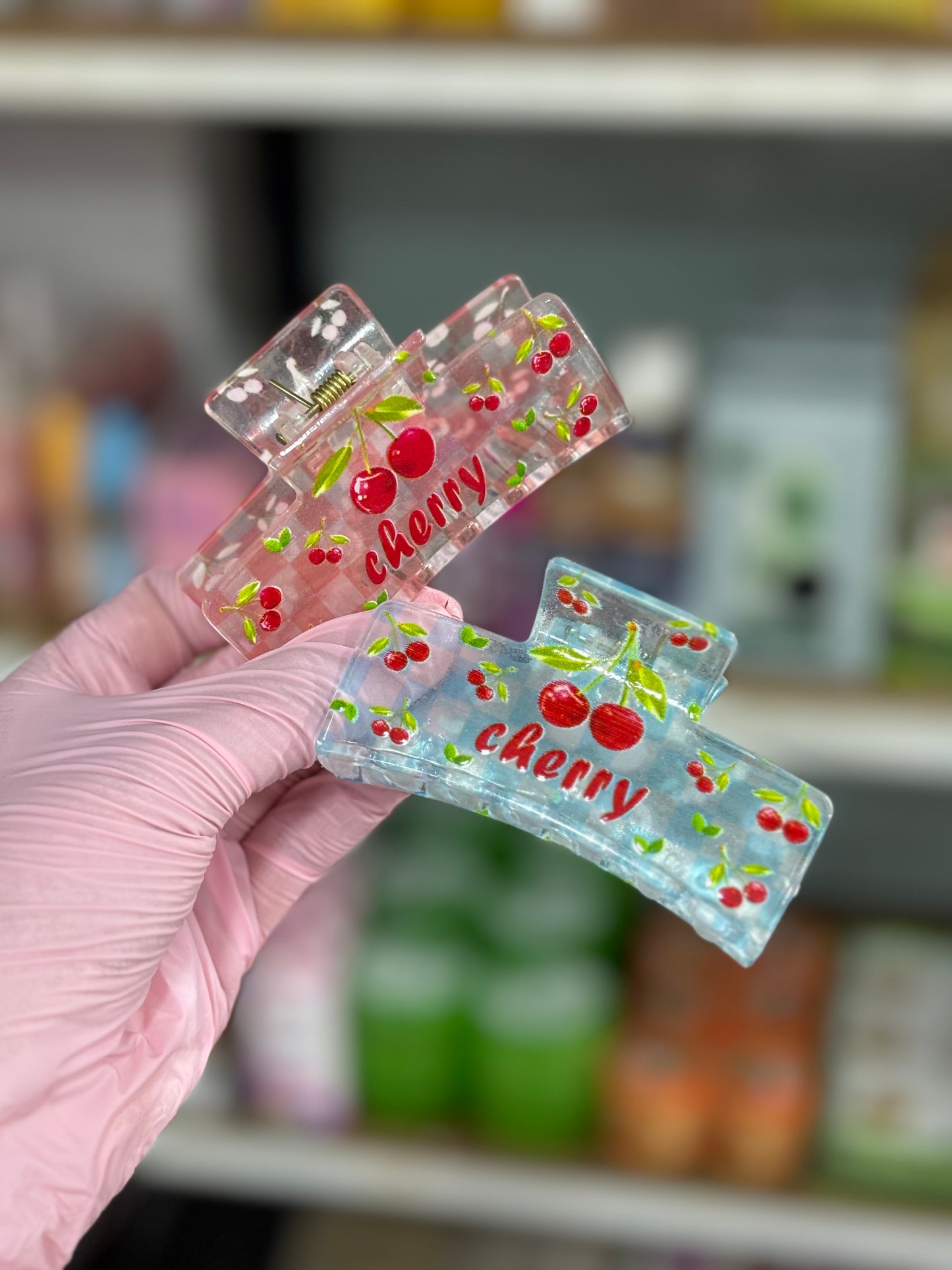 Barrette pour les cheveux cerises- Girlzbox