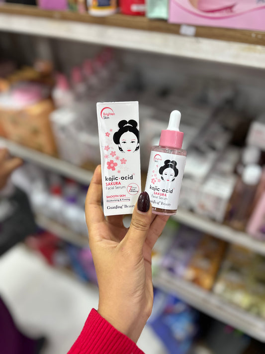 Kojic acid sakura serum hydratant pour le visage- Girlzbox