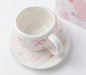 MUG + ASSIETTE VERRE CERAMIQUE PINTEREST NOEUD CUTE - GIRLZBOX