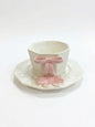 MUG TASSE ET SOUS TASSE PINTEREST NOEUD CUTE - GIRLZBOX