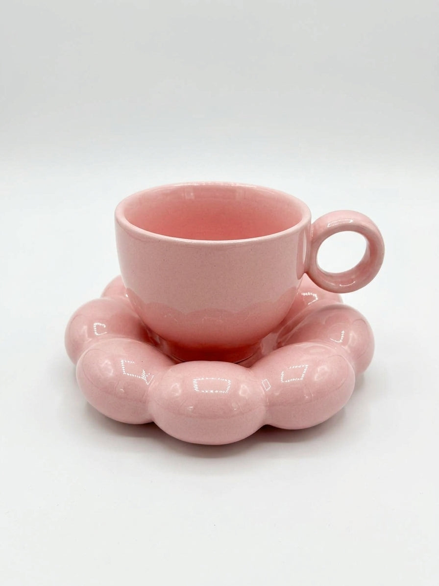 MUG AVEC ASSIETTE CUTE PINTEREST - GIRLZBOX