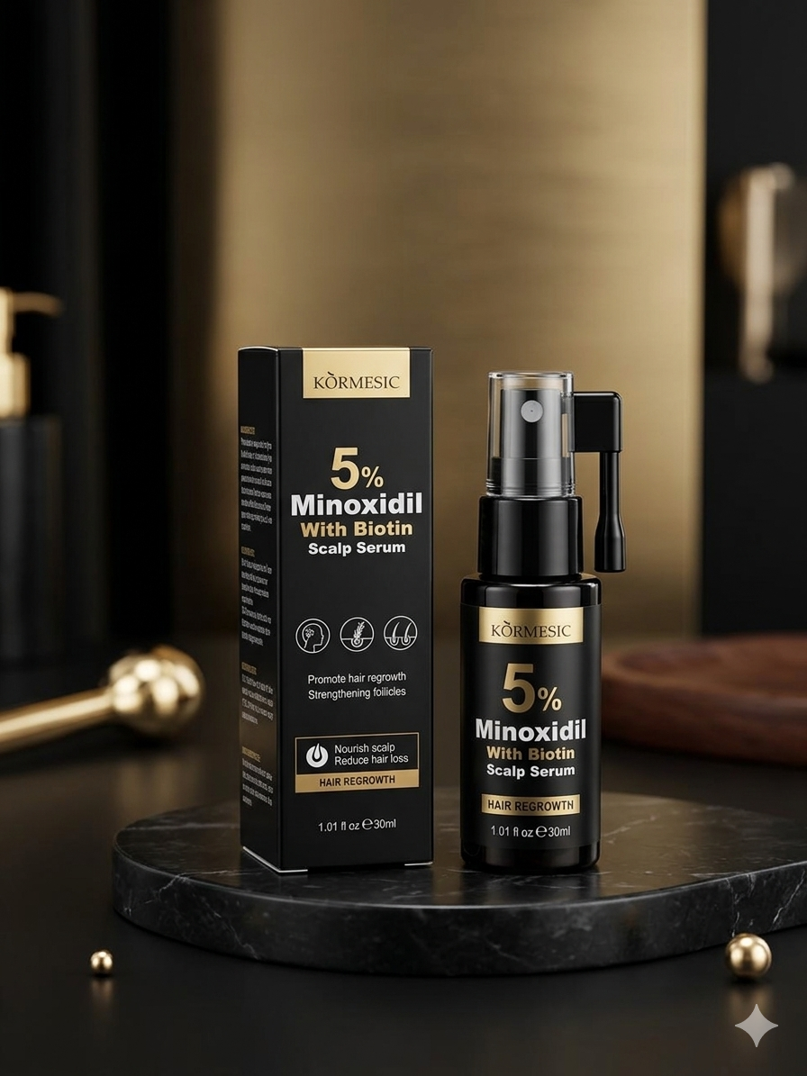 Sérum Scalp KÖRMESIC Minoxidil 5% & Biotine