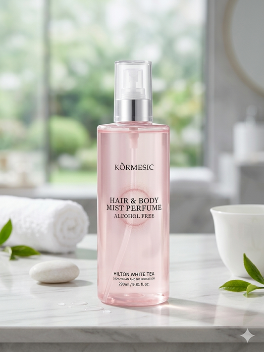 Brume Parfumée Cheveux & Corps KÖRMESIC - Hilton White Tea (290ml)