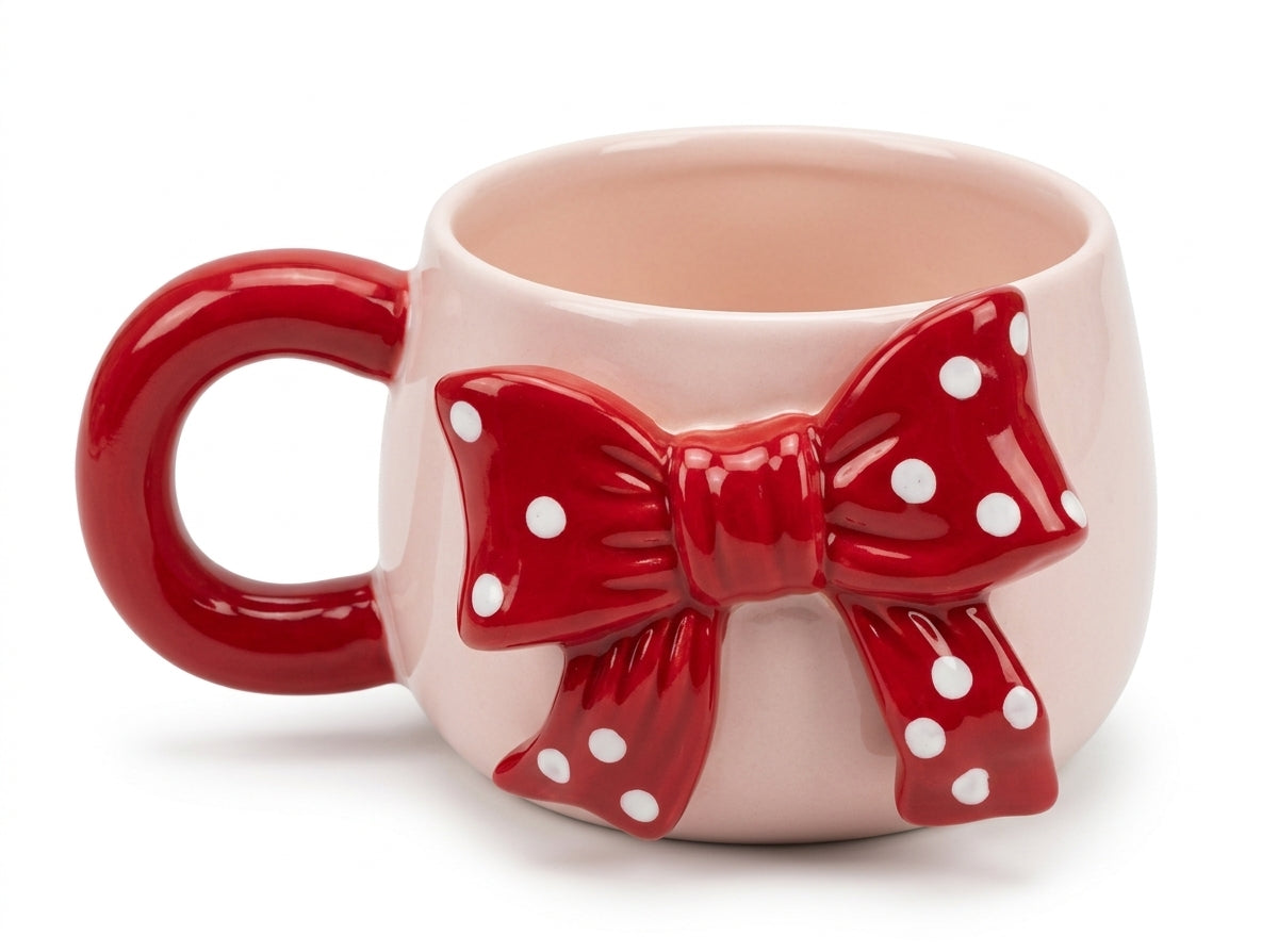 MUG NOEUD CUTE PINTEREST STYLE  - GIRLZBOX