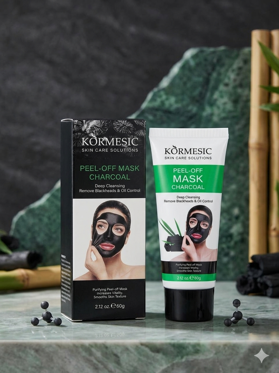 Masque Peel-Off KÖRMESIC au Charbon Actif