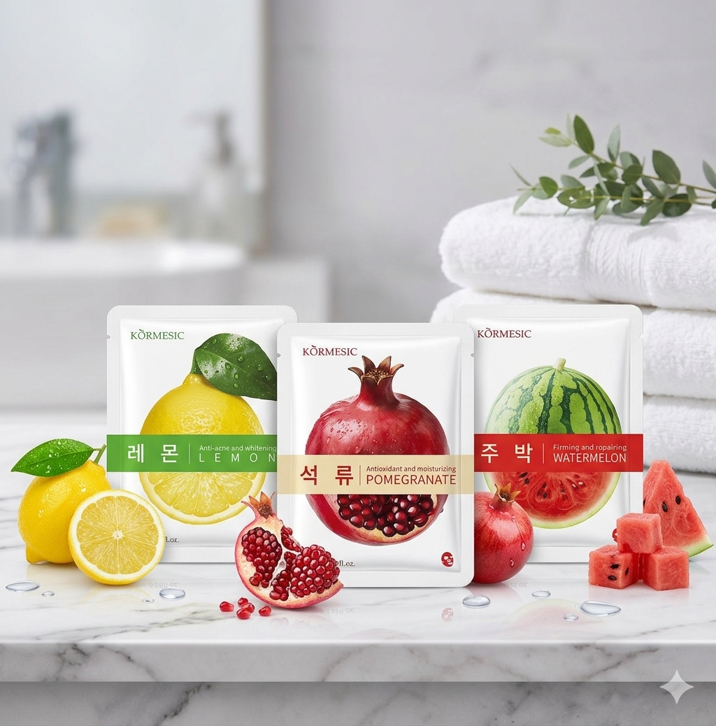 X3 OFFRE TROIS MASQUES HYDRATANT POUR LE VISAGE