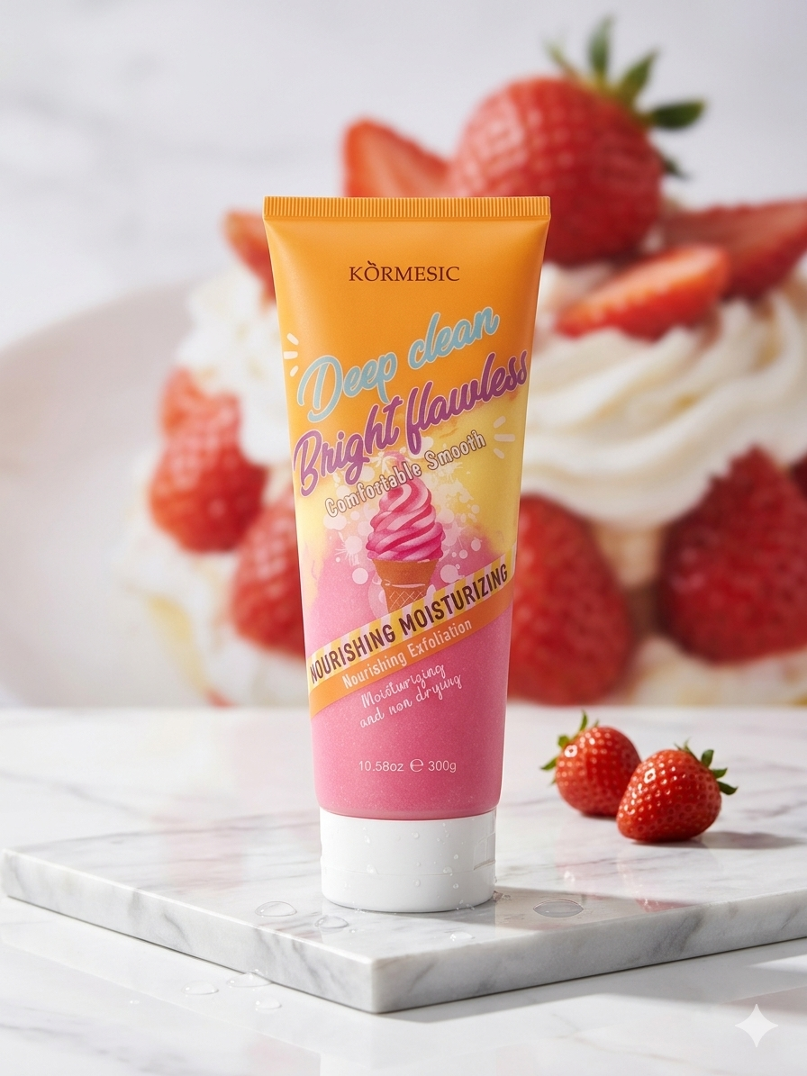 KÖRMESIC Deep Clean Bright Flawless Scrub (300g)