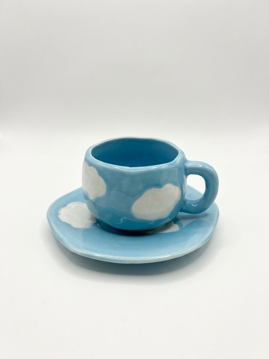 MUG AVEC ASSIETTE CUTE  - GIRLZBOX