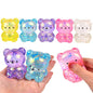 Gummy bear glitter squishy- Girlzbox