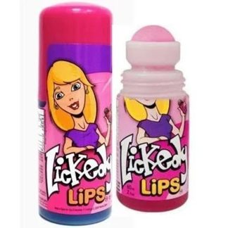 Lickey lips blue bonbon stick candy - Girlz box