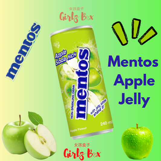 Boisson Mentos apple with jelly bites mentos pomme - Girlzbox