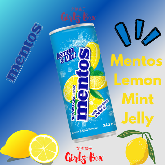 Boisson Mentos lemon and mint with jelly bites- Girlzbox