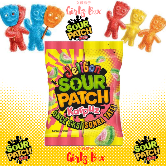 Sour patch kids pastèque bonbon SOUR PATCH KIDS Soft & Chewy Candy - Girlzbox