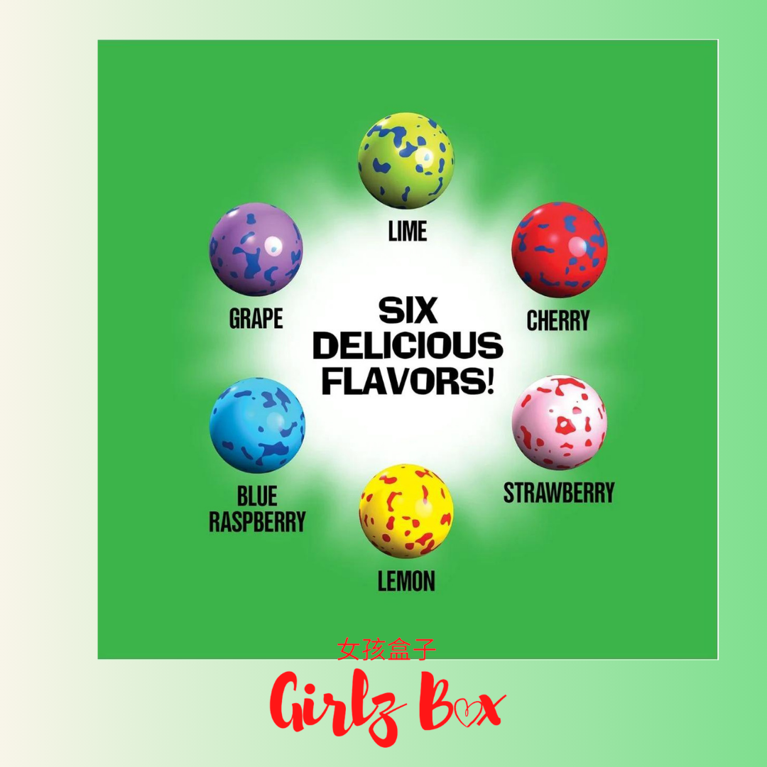 Toxic Waste Sour Smog Balls candy les bonbons les plus acidulées  - Girlzbox