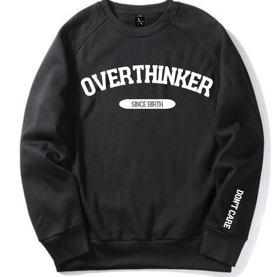 hoodie en coton overthinker - Girlzbox