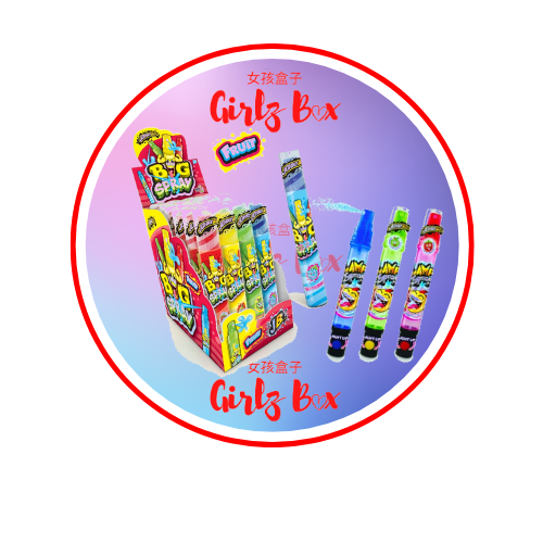 Johny Bee BIG Fruit Spray Candy Girlz box Girlz Box