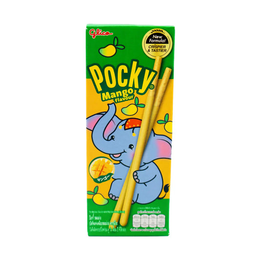 Pocky Mangue Coated Biscuit Sticks  - Girlzbox