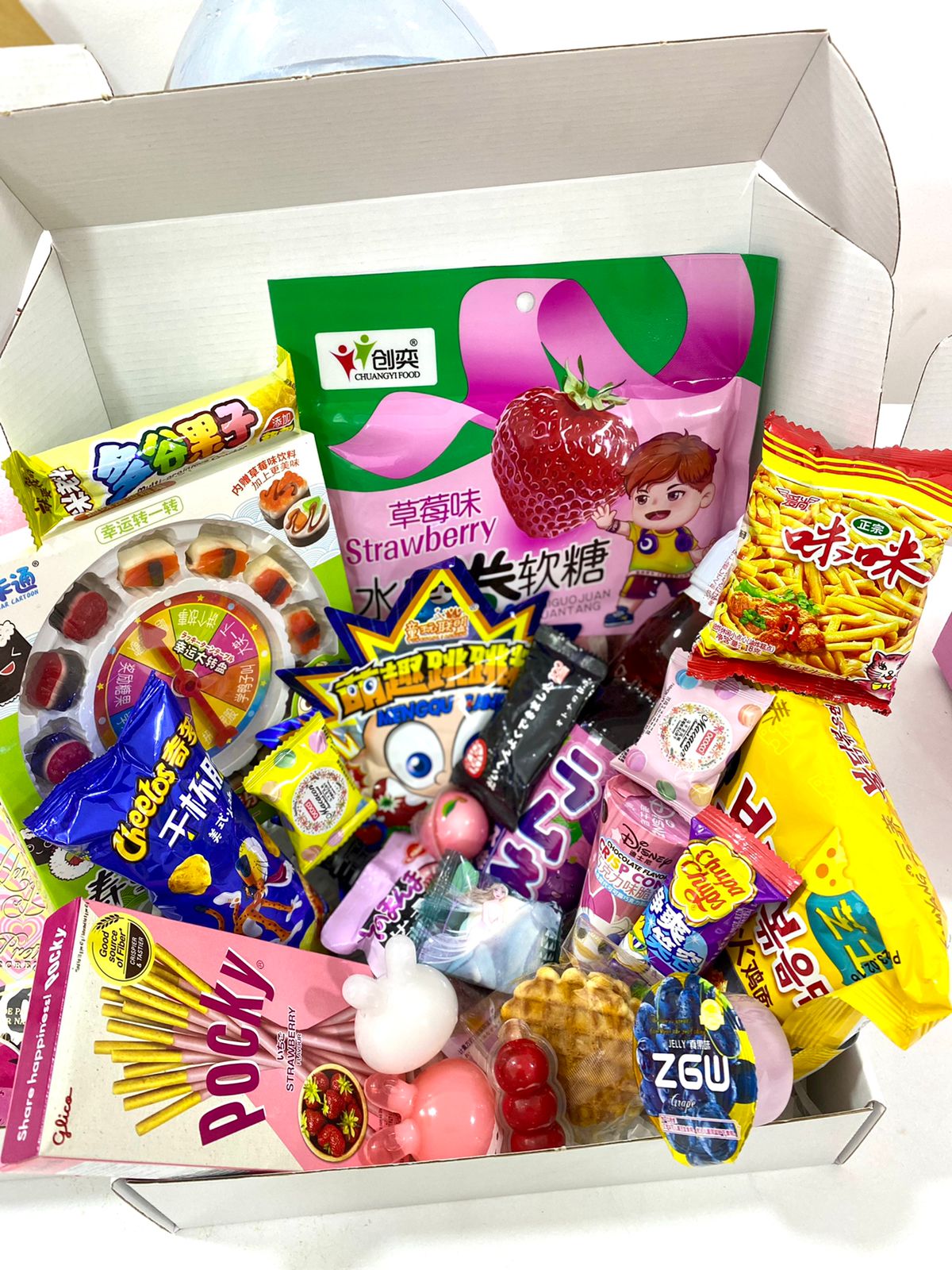 Share box korean food asian challenge - Girlz box