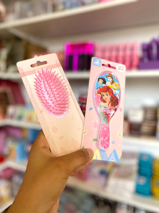 Brosse princesse cheveux pour les petites filles