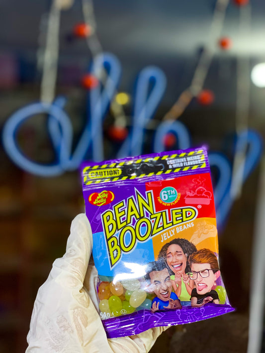 Jelly belly -  challenge bean boozled challengeالحلوى المعفنة