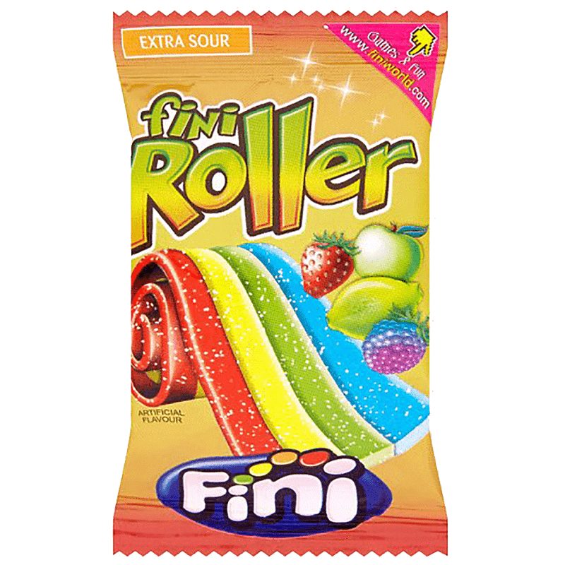 Fini roller bonbon acide rainbow - Girlzbox