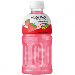 MOGU MOGU Fraise Strawberry flavored drink with nata de coco 320ML