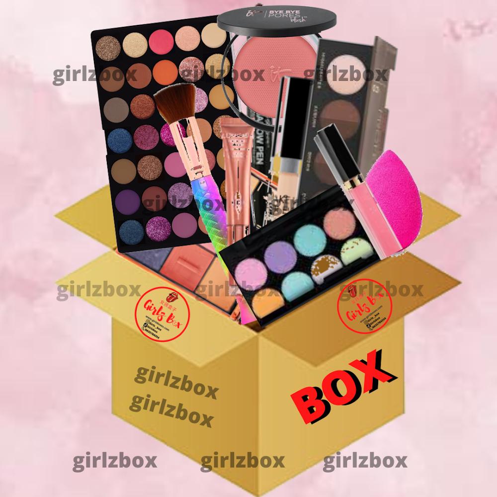 Mystery box makeup edition box mystérieuse maquillage essentials girlzbox